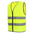 Safety reflective vest zipper simple style customizable